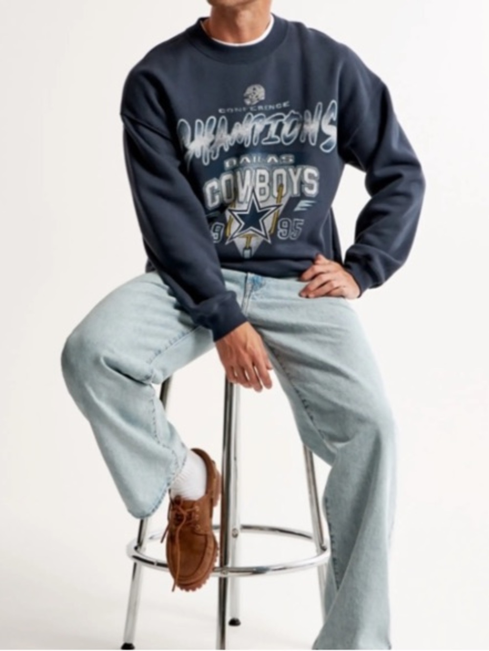 Abercrombie Dallas Cowboys Graphic Sweatshirt